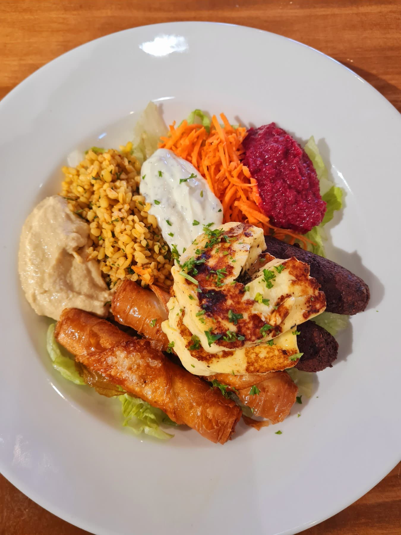 Sigara Borek Dips Halloumi Olive Branch Restaurant Carterton